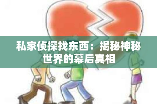 私家侦探找东西：揭秘神秘世界的幕后真相
