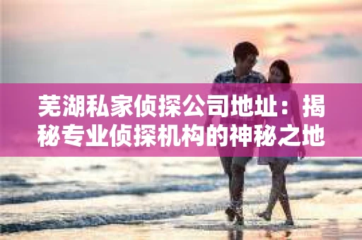 芜湖私家侦探公司地址：揭秘专业侦探机构的神秘之地